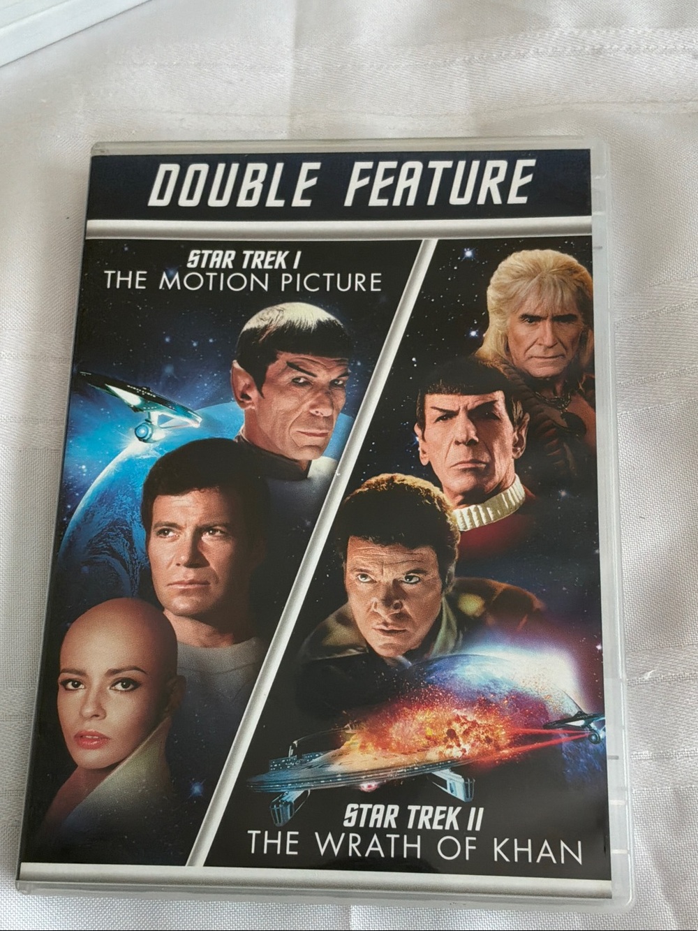 Star Trek Double Feature: The Motion Picture / The Wrath of Khan - Black Case